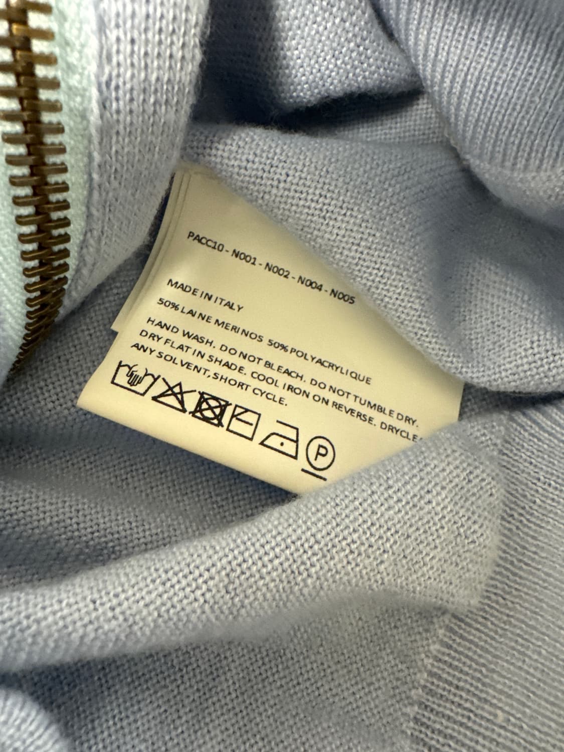 라스벳 니트 집업 상품이미지7