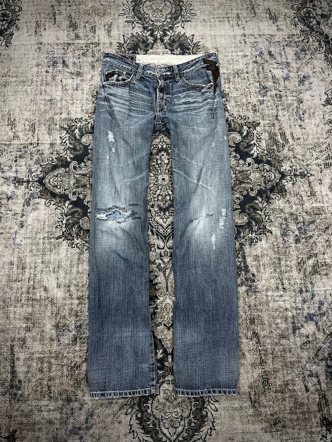 Marithe Francois Girbaud leather patchwo 상품이미지1