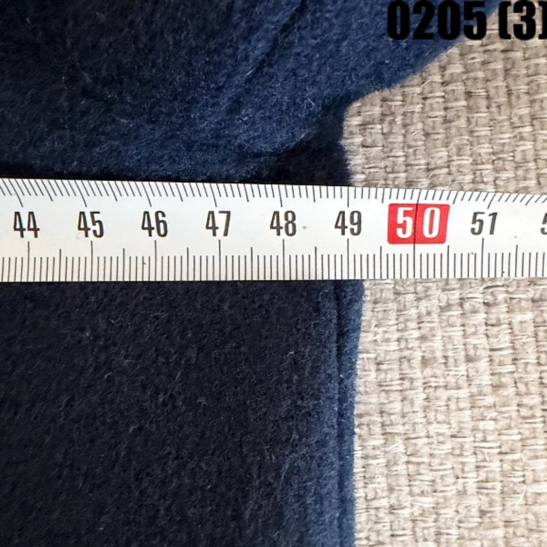 [2] 온앤온 네이비 지퍼 디테일 모직 롱 코트 0205(3) 상품이미지6