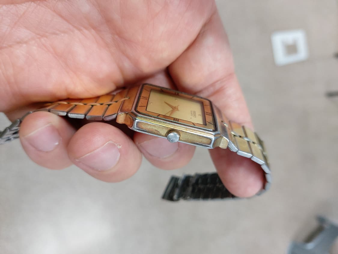 세이코 빈티지 사각 쿼츠 시계 상품이미지2