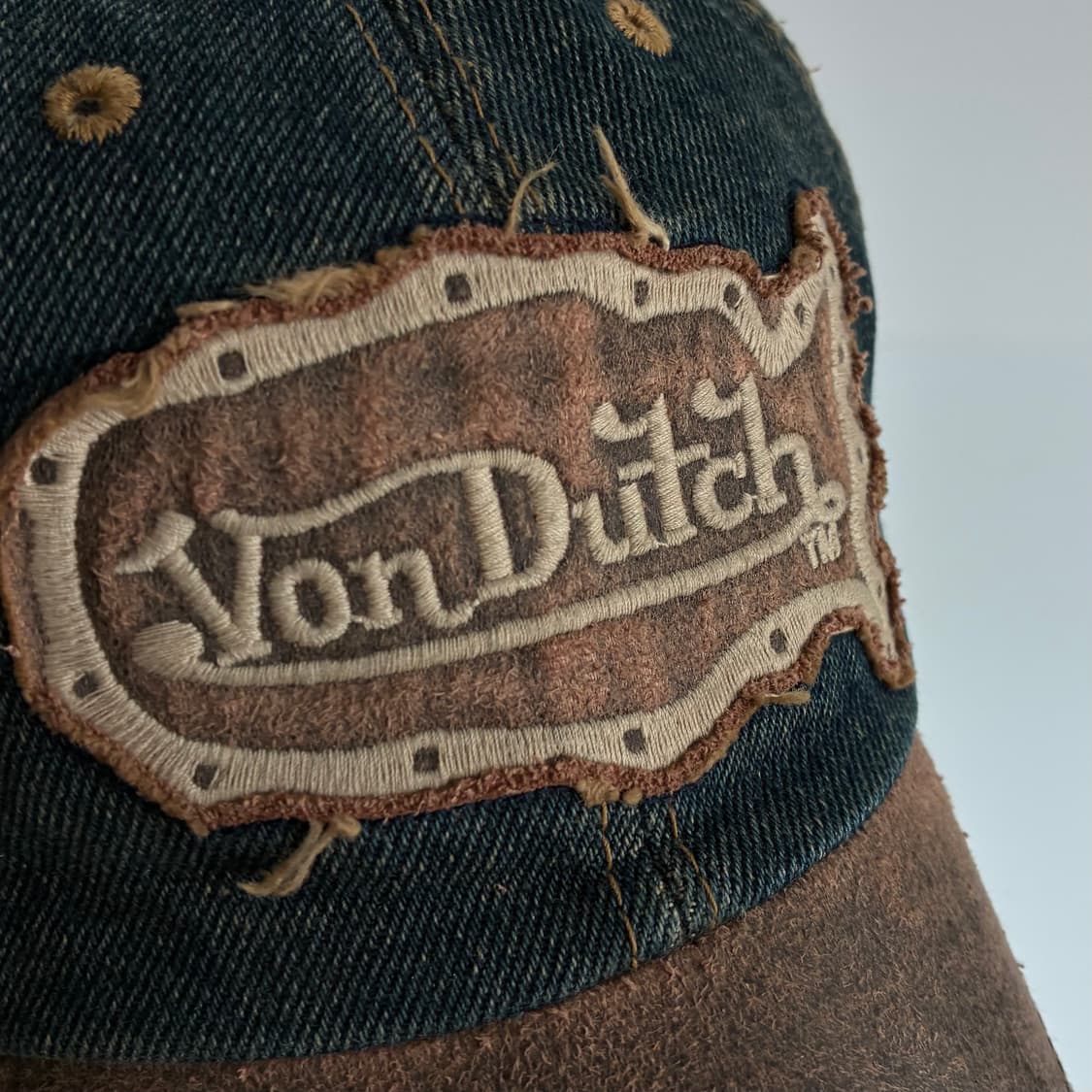 VonDutch  본더치 빈티지 데님 볼캡 상품이미지2