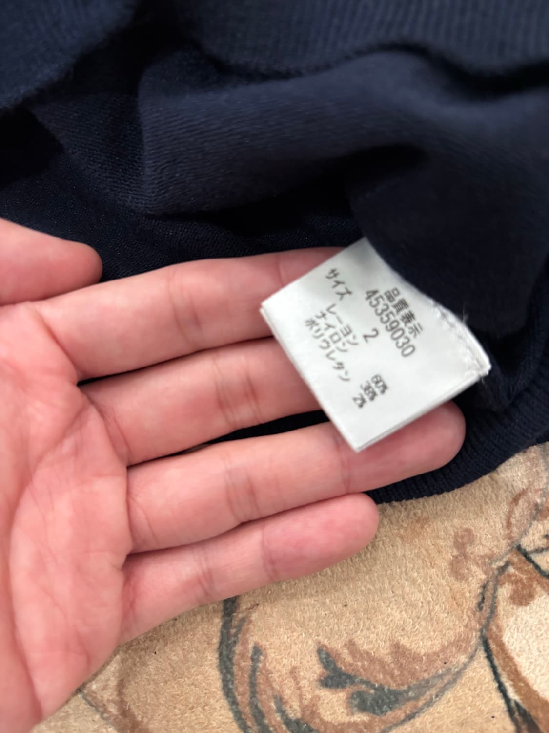 jpn vtg 라운드넥 니트가디건 상품이미지4