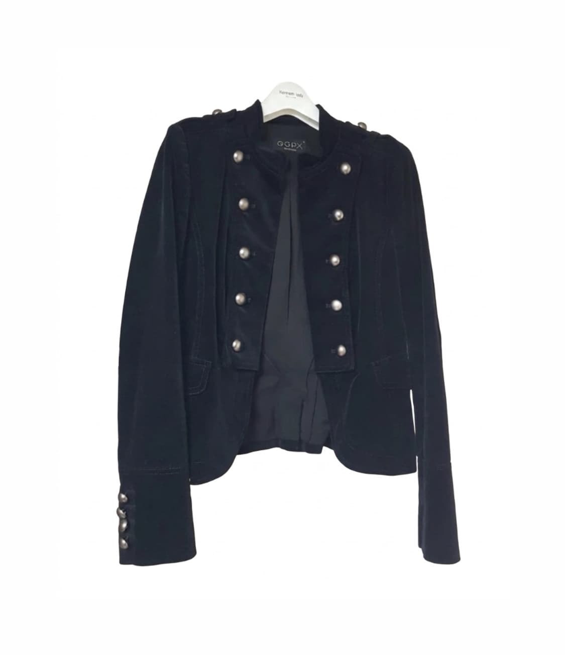 GGPX 나폴레옹 벨벳자켓 블랙 55 상품이미지1