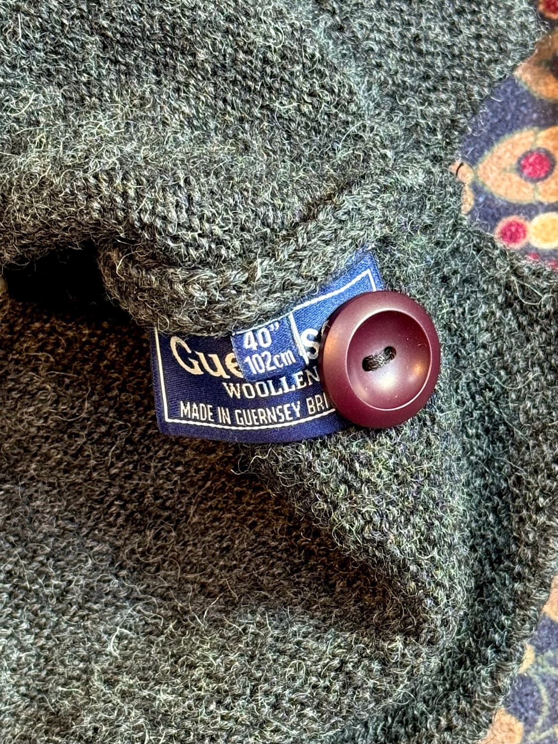 건지 울른스 피셔맨 홀 가먼츠 가디건 상품이미지8