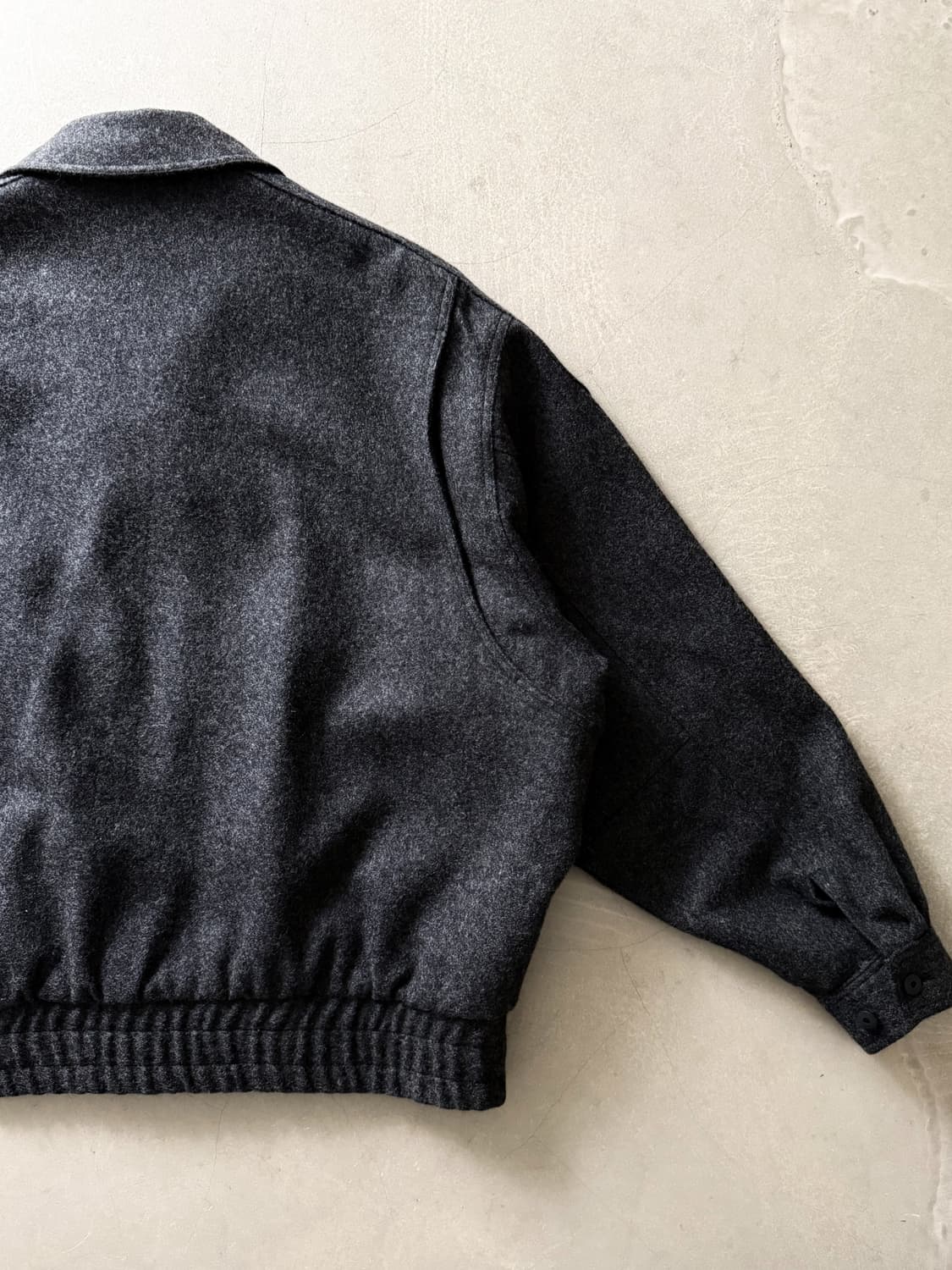 Vintage Leonte Wool Bomber Jacket 상품이미지5