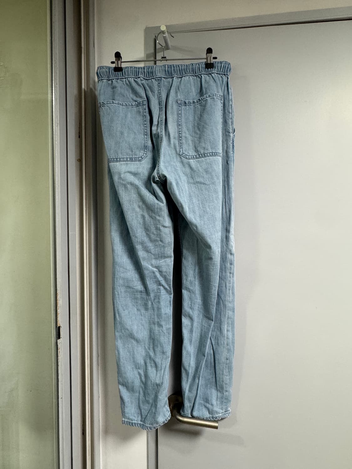 남성 밴딩 청바지  데님팬츠 상품이미지2