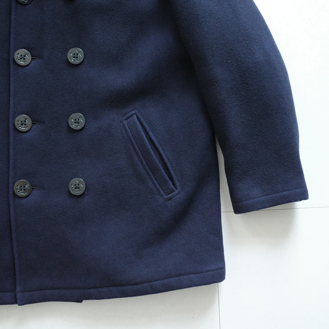 90s 올드 갭 더블 블래스트 대전형 피코트 상품이미지2