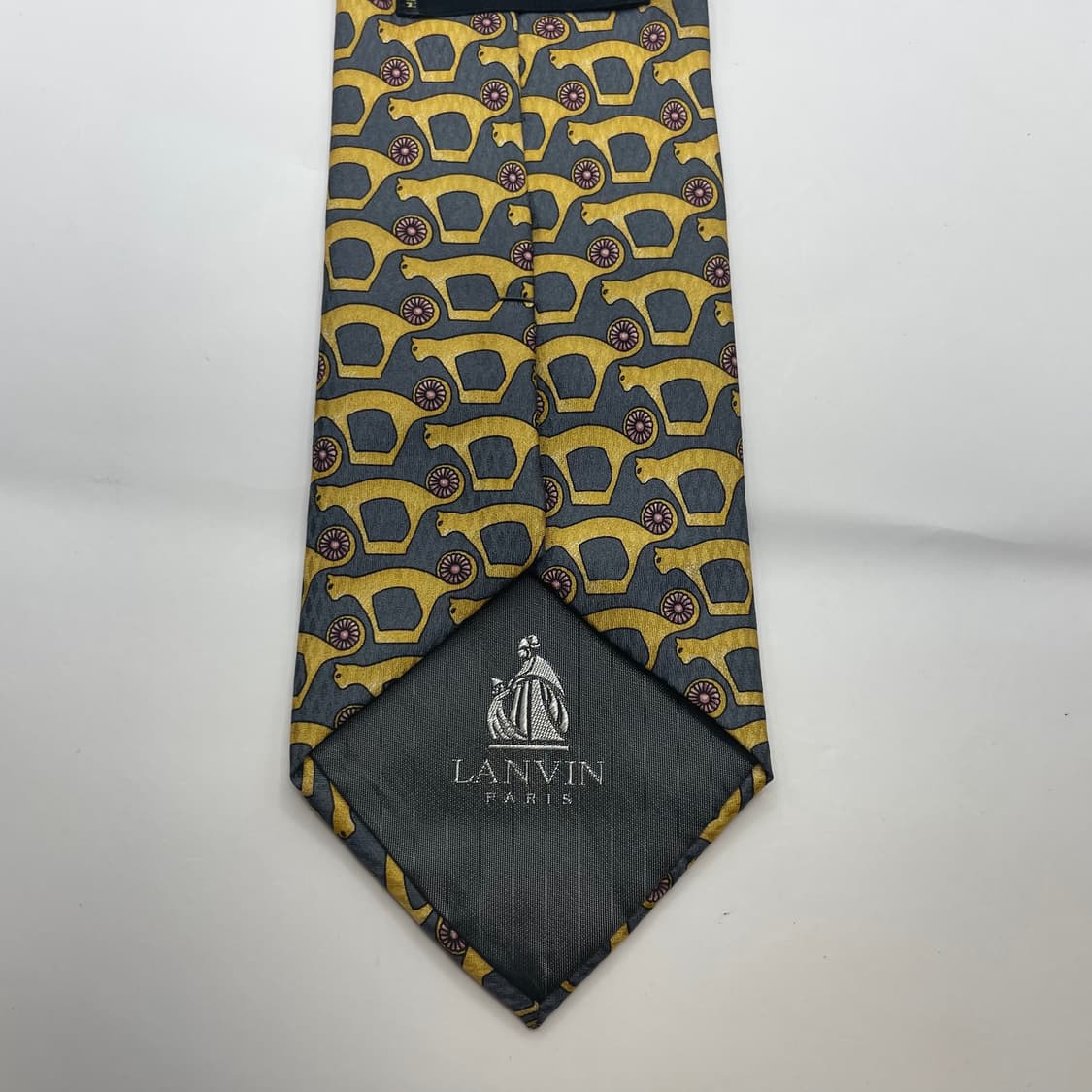 776) (LANVIN) 랑방 패턴 넥타이 상품이미지4