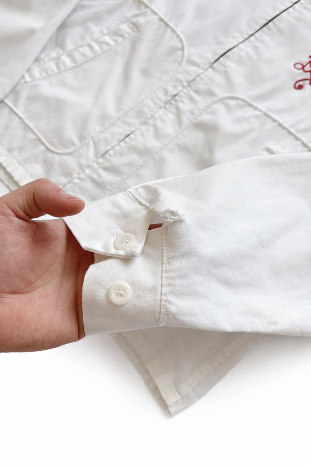   50's Dan River 체인 스티치 워크 자켓 M 상품이미지4