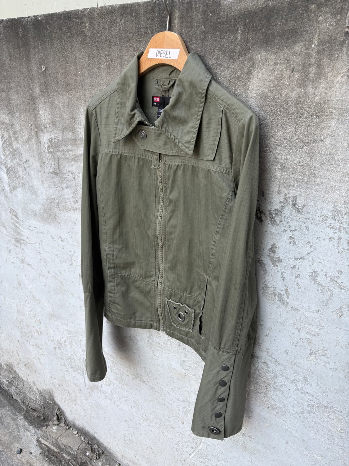 디젤 야상 밀리터리 집업 자켓 상품이미지3