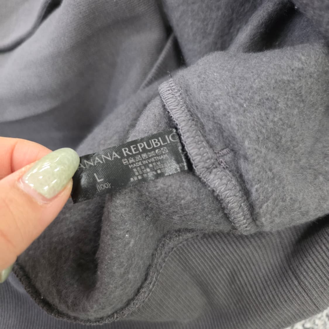 [L] 바나나리퍼블릭 기모 후드티 0203J 상품이미지4