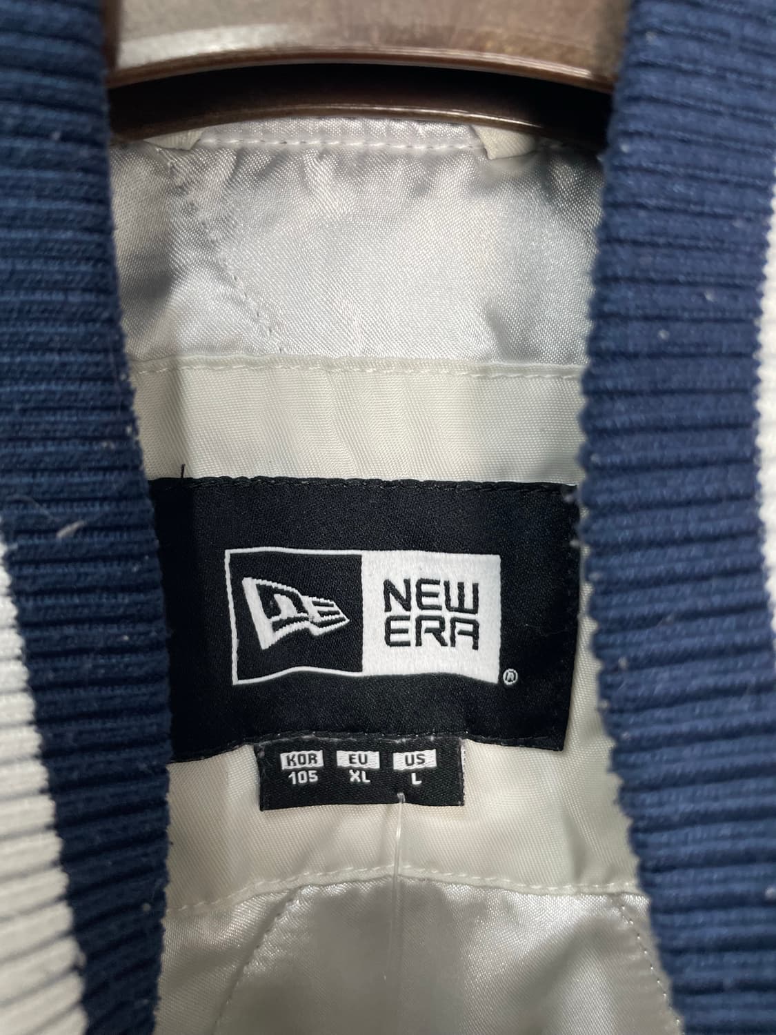 뉴에라 뉴욕 양키스 화이트 바시티 자켓 H2158 상품이미지6