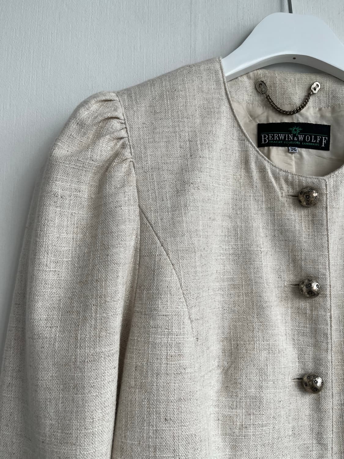 Berwin & Wolff 린넨 퍼프 자켓 상품이미지2