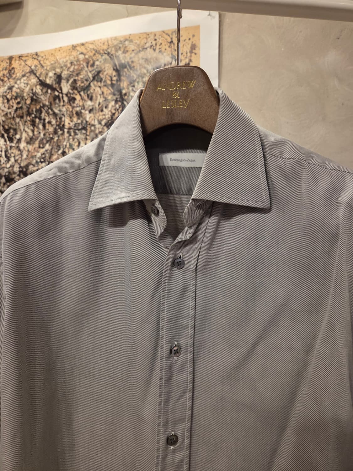 에르메네질도 제냐 드레스셔츠  상품이미지2