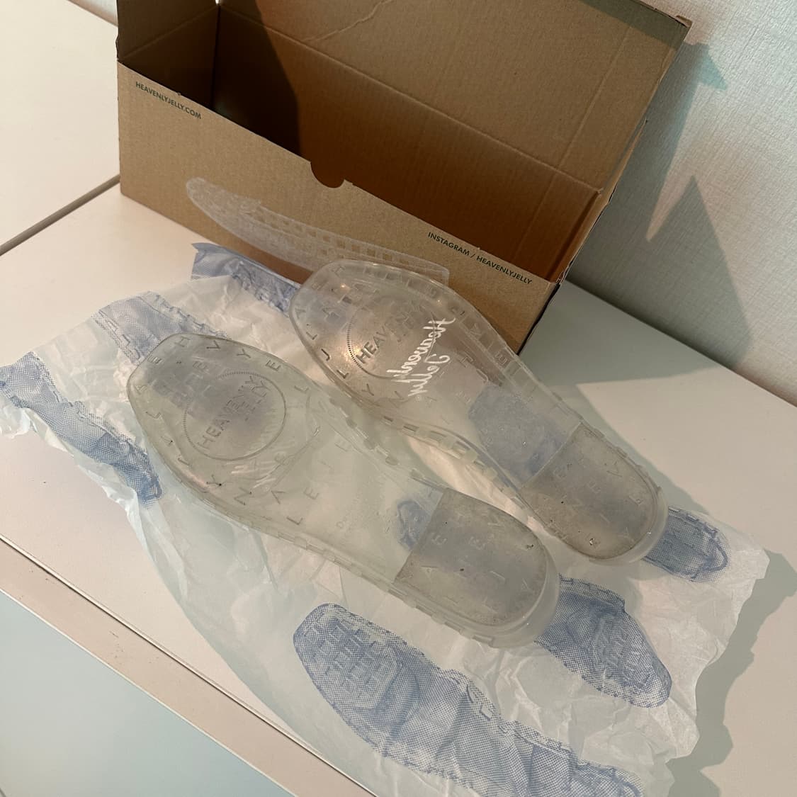 헤븐리 젤리 슈즈  클래식 클리어 240 상품이미지3