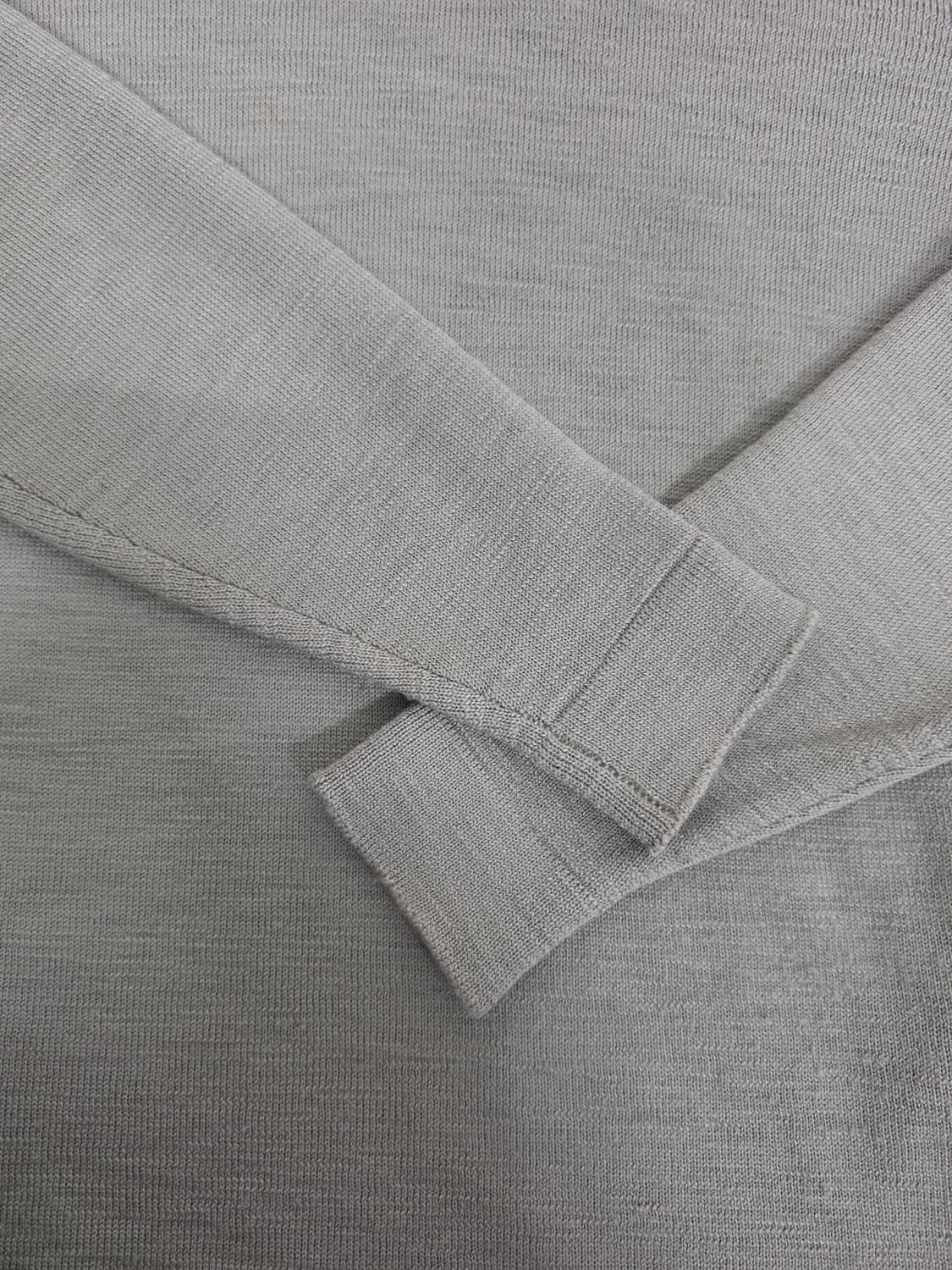 17AW 스톤 아일랜드 카키 그린울 니트 상품이미지4