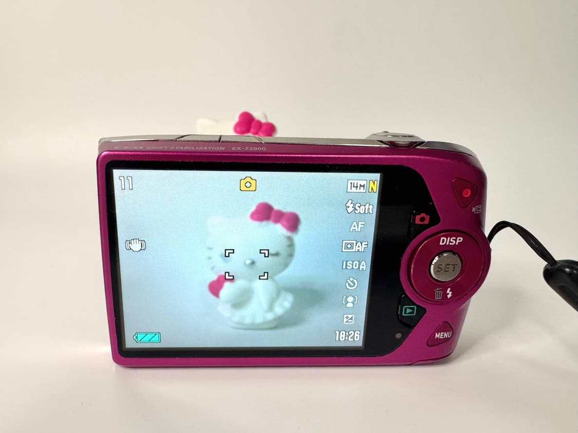 카시오 엑슬림 ex-z2000 핫핑크 상품이미지4