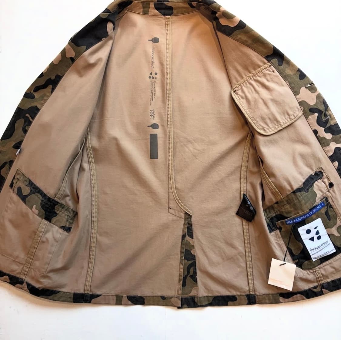 디스이즈네버댓 카모 자켓 상품이미지4
