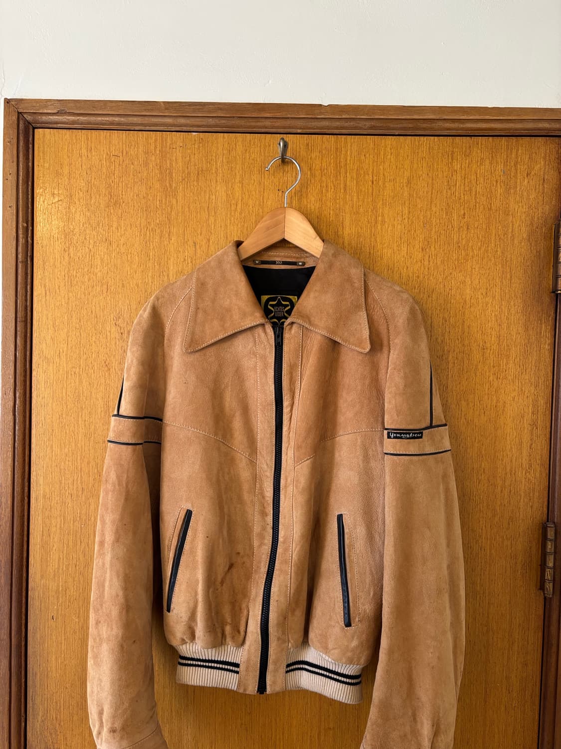 빈티지 스웨이드 자켓 상품이미지2