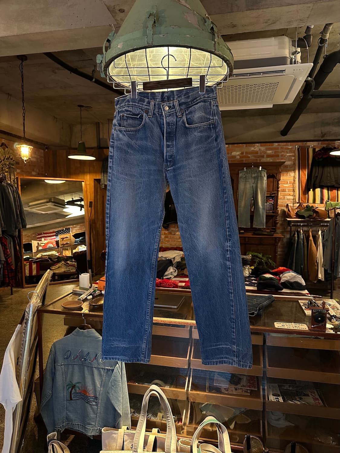 80s USA 빈티지 리바이스 501 0000 데님 팬츠 상품이미지1