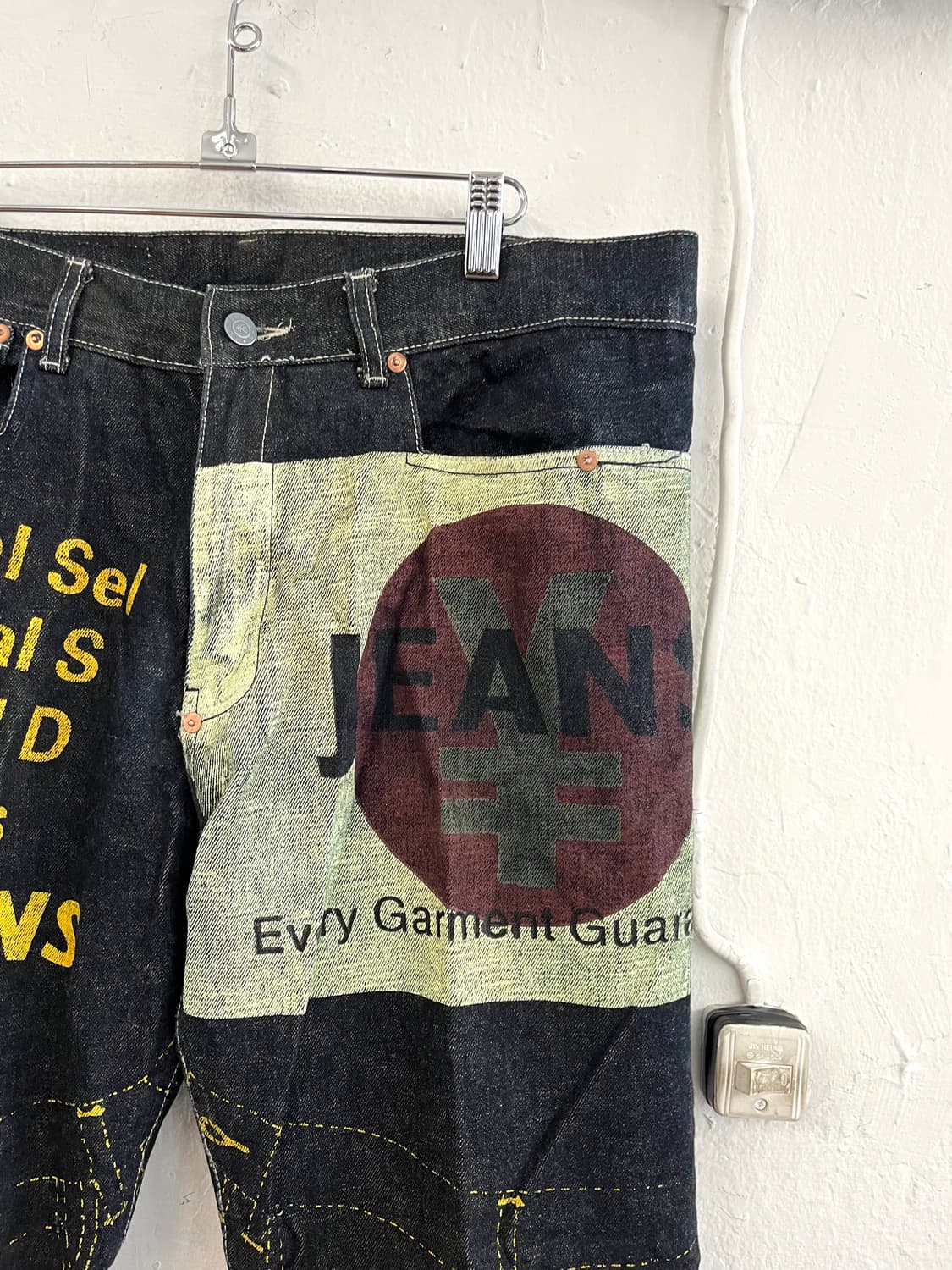 미치코 코시노 YEN JEANS 페인팅 데님 팬츠 상품이미지4