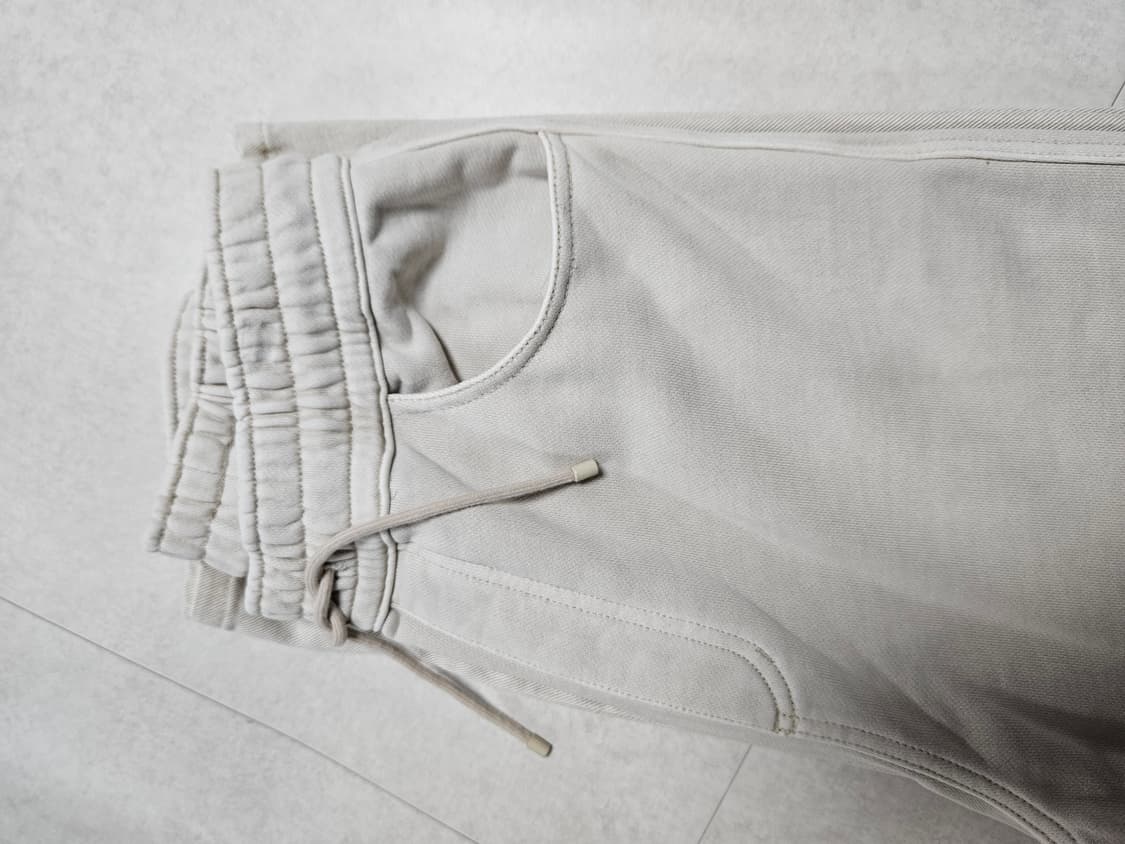 아모멘토 드로우 스트링 데님팬츠 베이지  상품이미지5