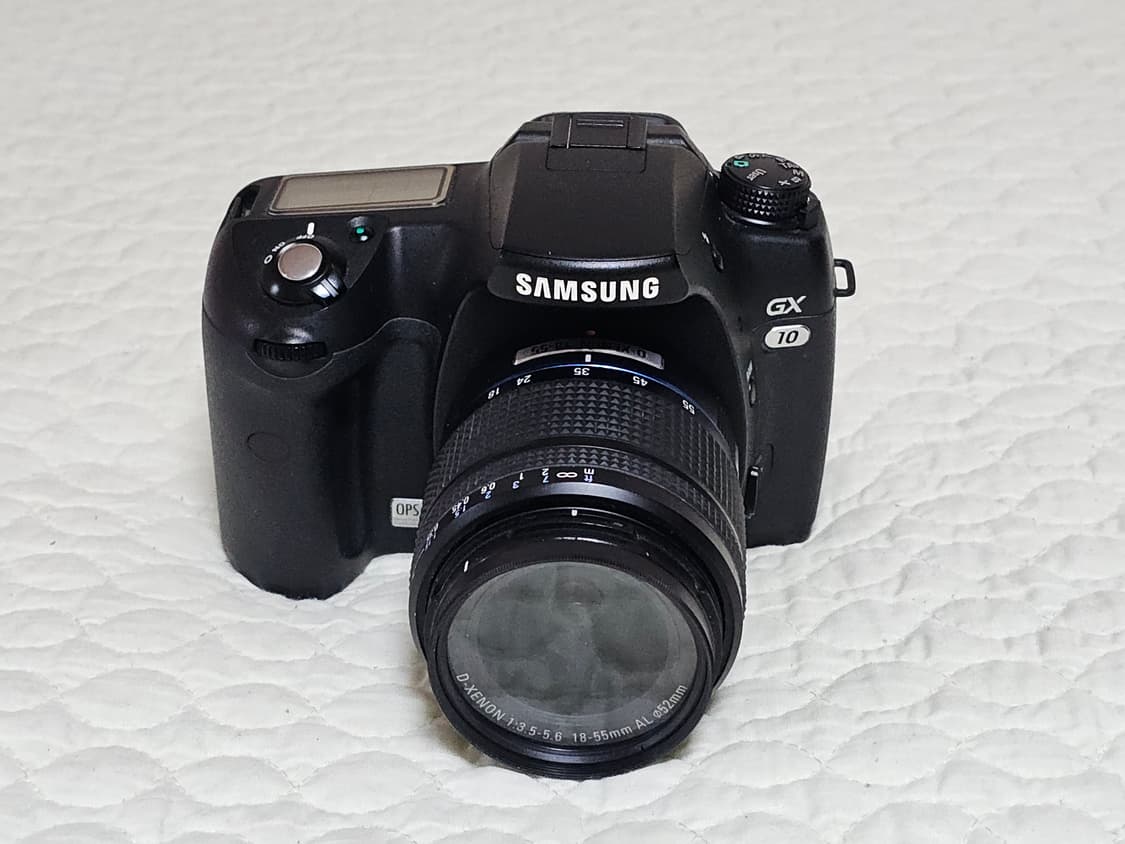 삼성 GX-10 DSLR 카메라+배터리 그립 상품이미지3
