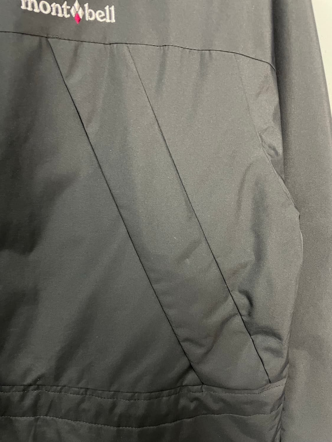 몽벨 고프코어 마운틴 블랙 바람막이 자켓 H2189 상품이미지6