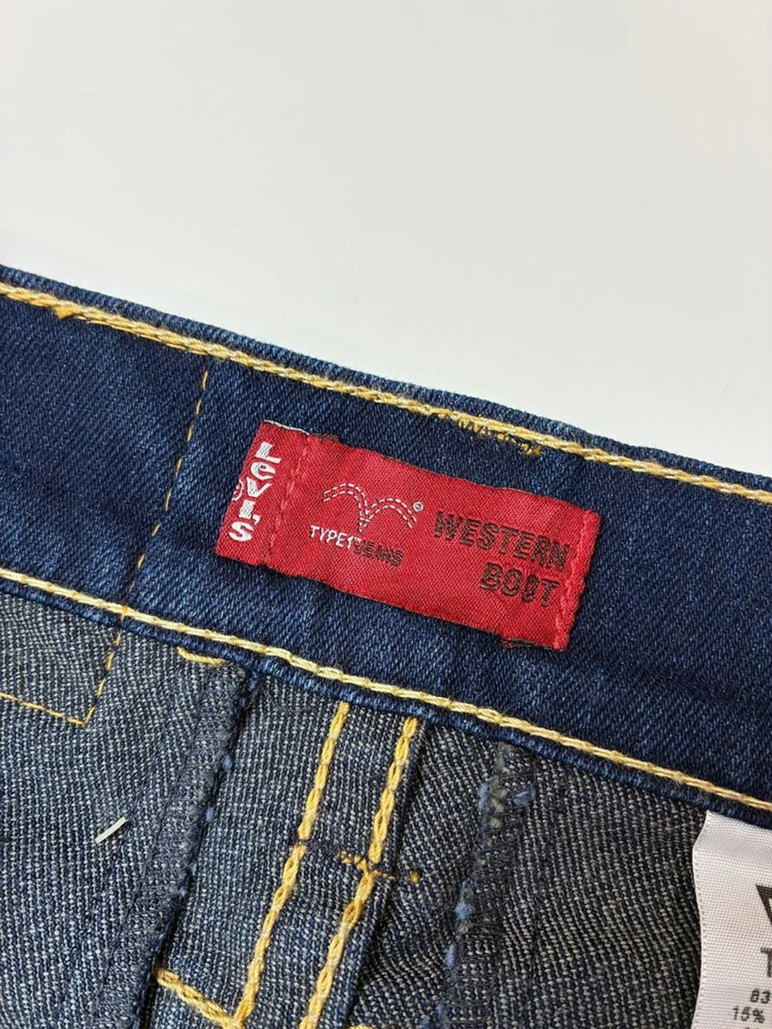 리바이스 00s 로우라이즈 타입1 부츠 데님 팬츠 PN5283 상품이미지8