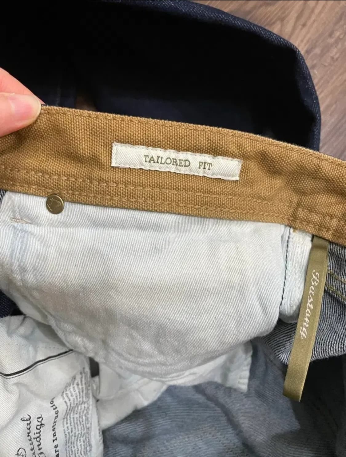 바스통 Bastong 701 인디고 데님 팬츠 상품이미지4