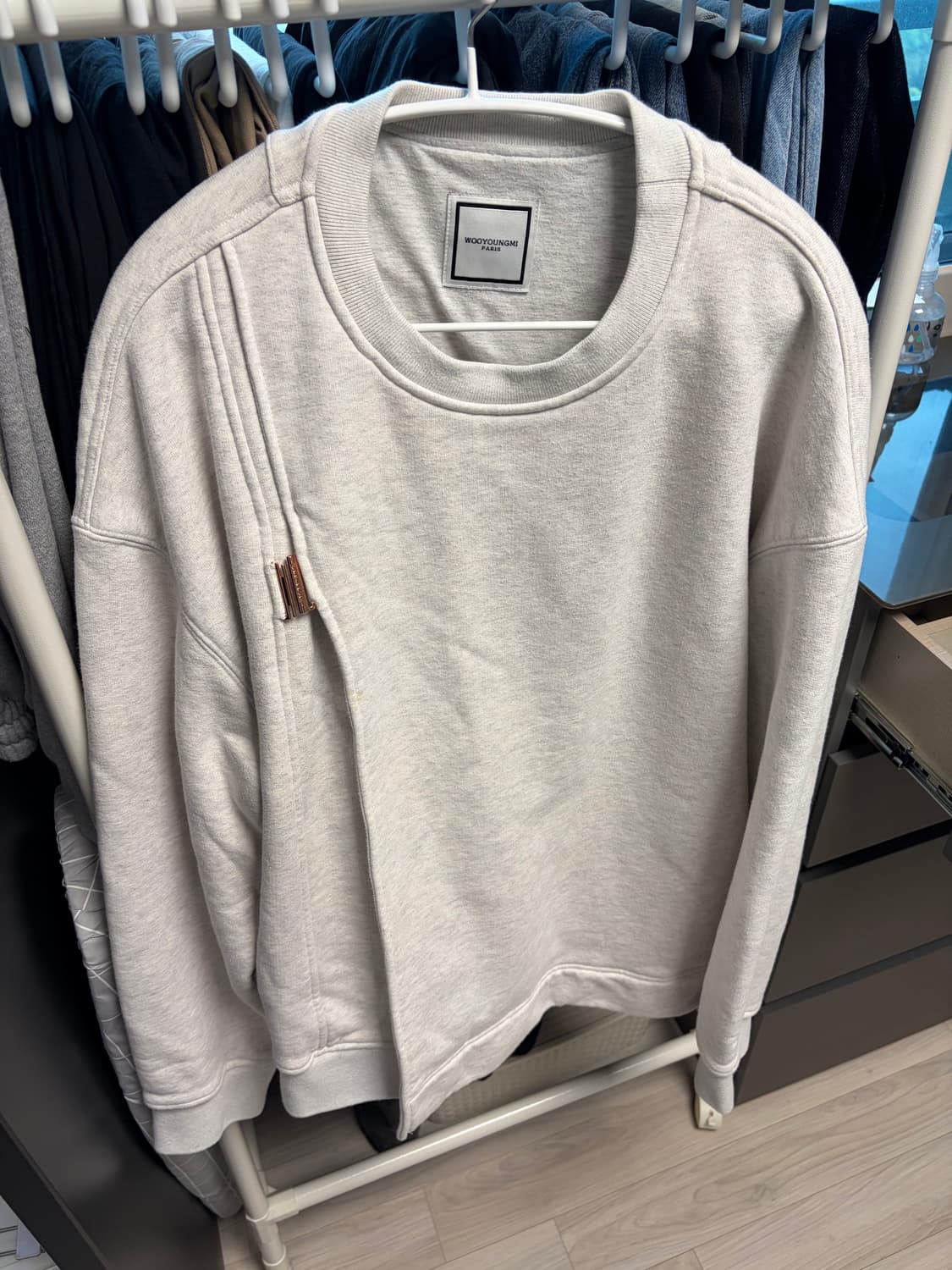 [50] 우영미 절개 맨투맨 상품이미지1