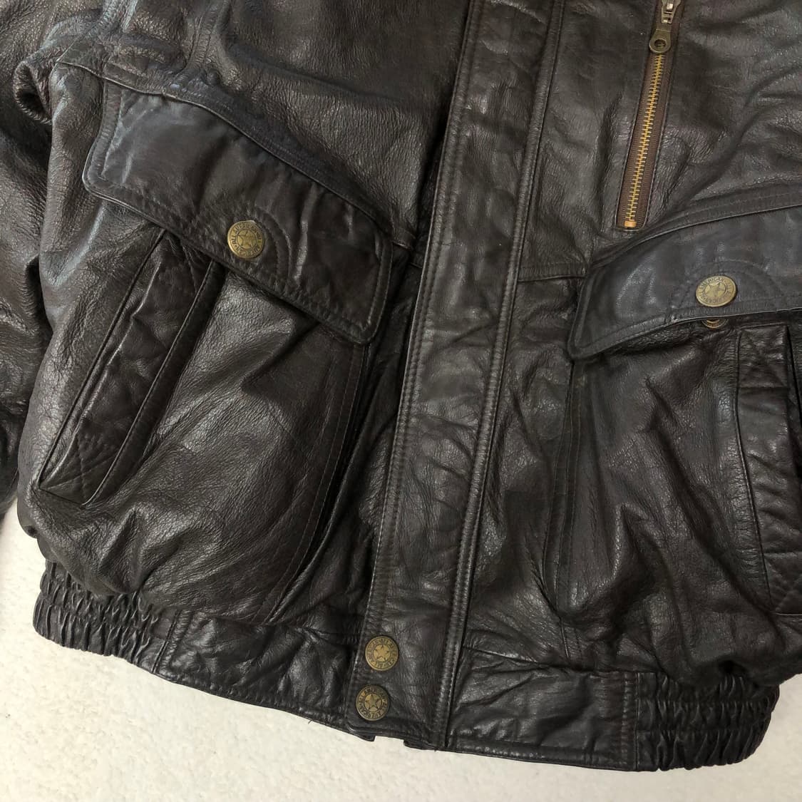 A2 카우하이드 레더자켓 (내피 탈부착) 상품이미지5