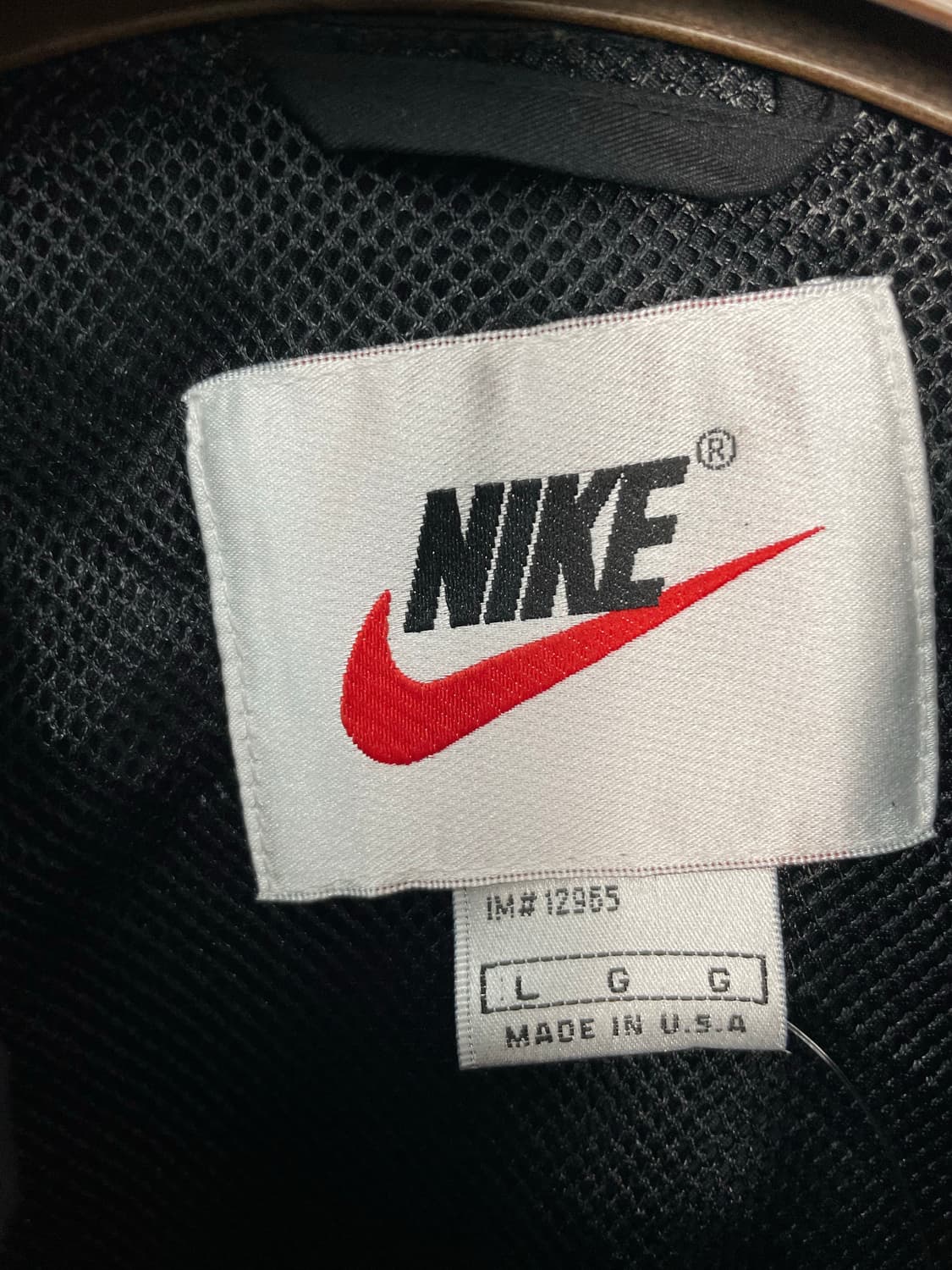 나이키 블랙 카라 웜업 H2306 상품이미지5