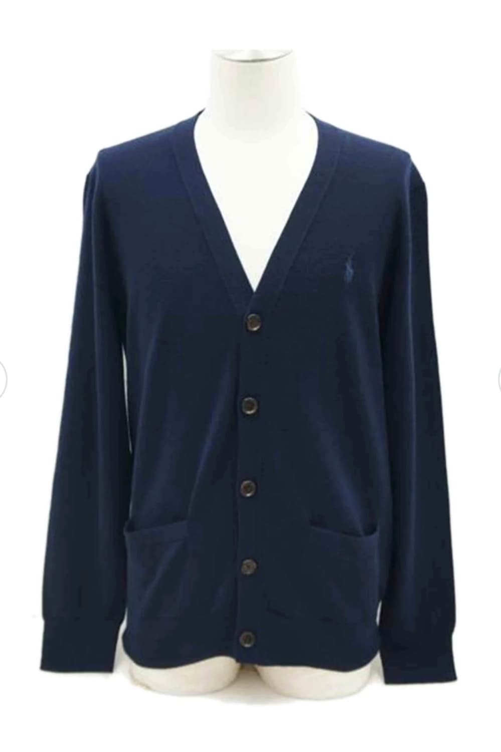 폴로 랄프로렌 네이비 가디건 /폴로 메리노울 파마 가디건 /폴로 가디건 상품이미지1