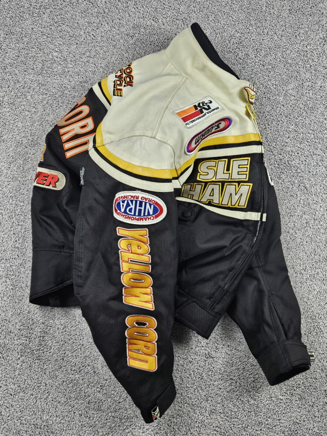 블랙러닝프로젝트 옐로우콘 슬래지해머 레이싱자켓 ( M ) / 10494 상품이미지4