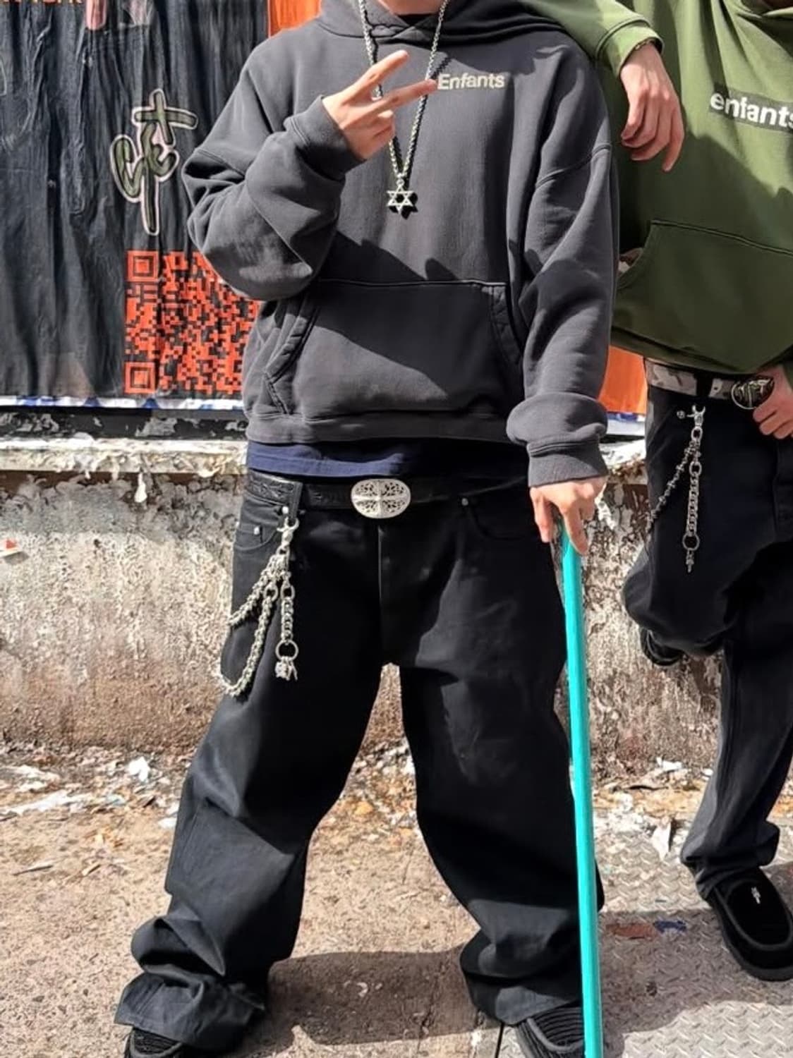 크롬하츠 데이비드 스타 라지 펜던트 (새상품) 상품이미지5