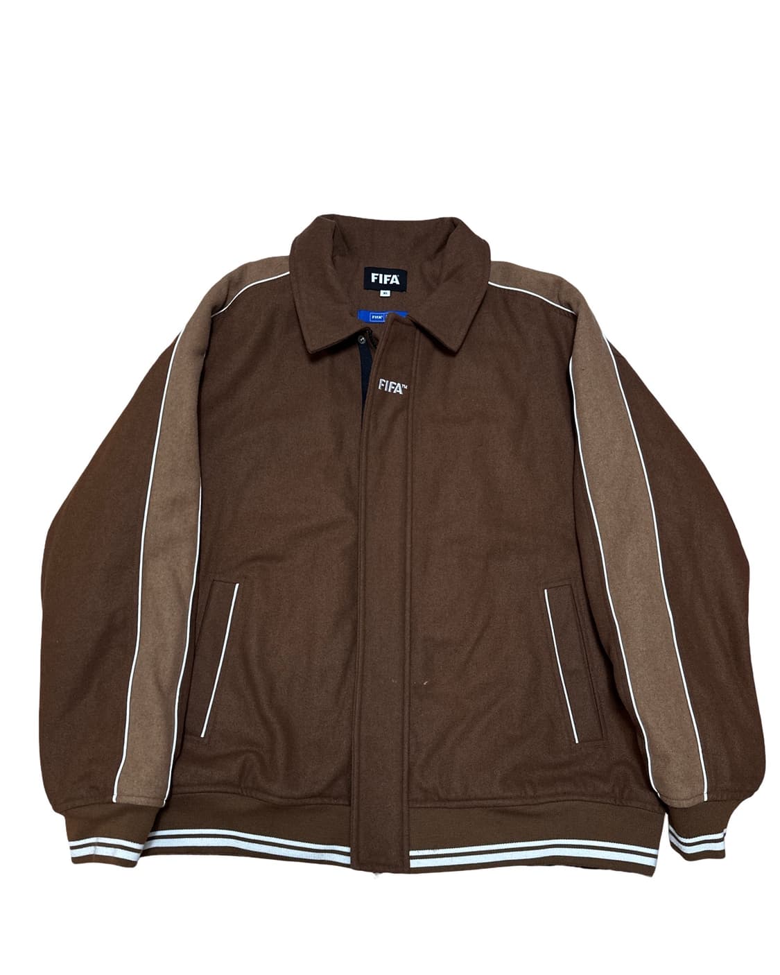 FIFA 다크브라운 울 블루종 자켓 상품이미지2