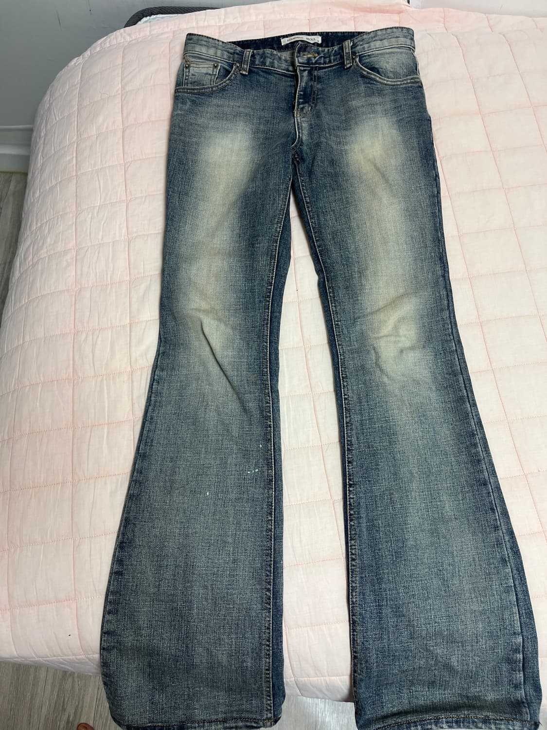 보헤미안서울 부츠컷데님 블루 M 상품이미지2