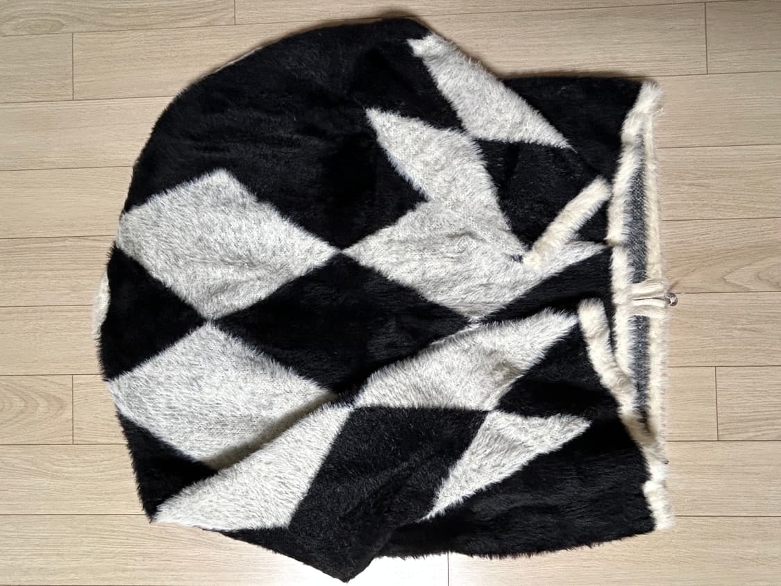 cord 본플라이 헤어리 니트 bk 상품이미지3