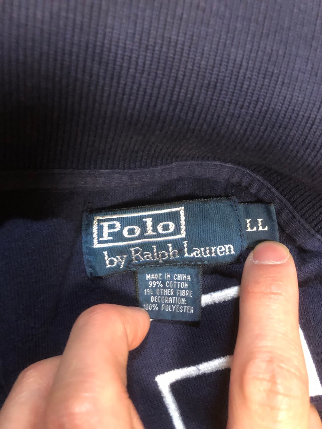 [L-XL] 폴로 빅포니 성조기 코튼 집업 자켓 치프키프 상품이미지3