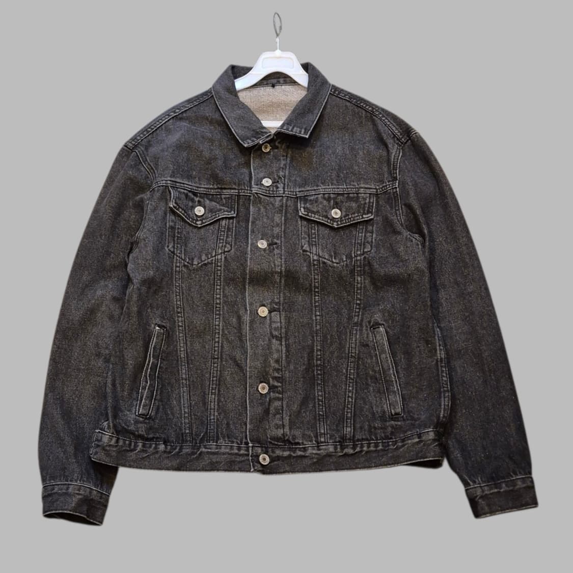 FREE(착샷잇음) 차콜 데님자켓  상품이미지1