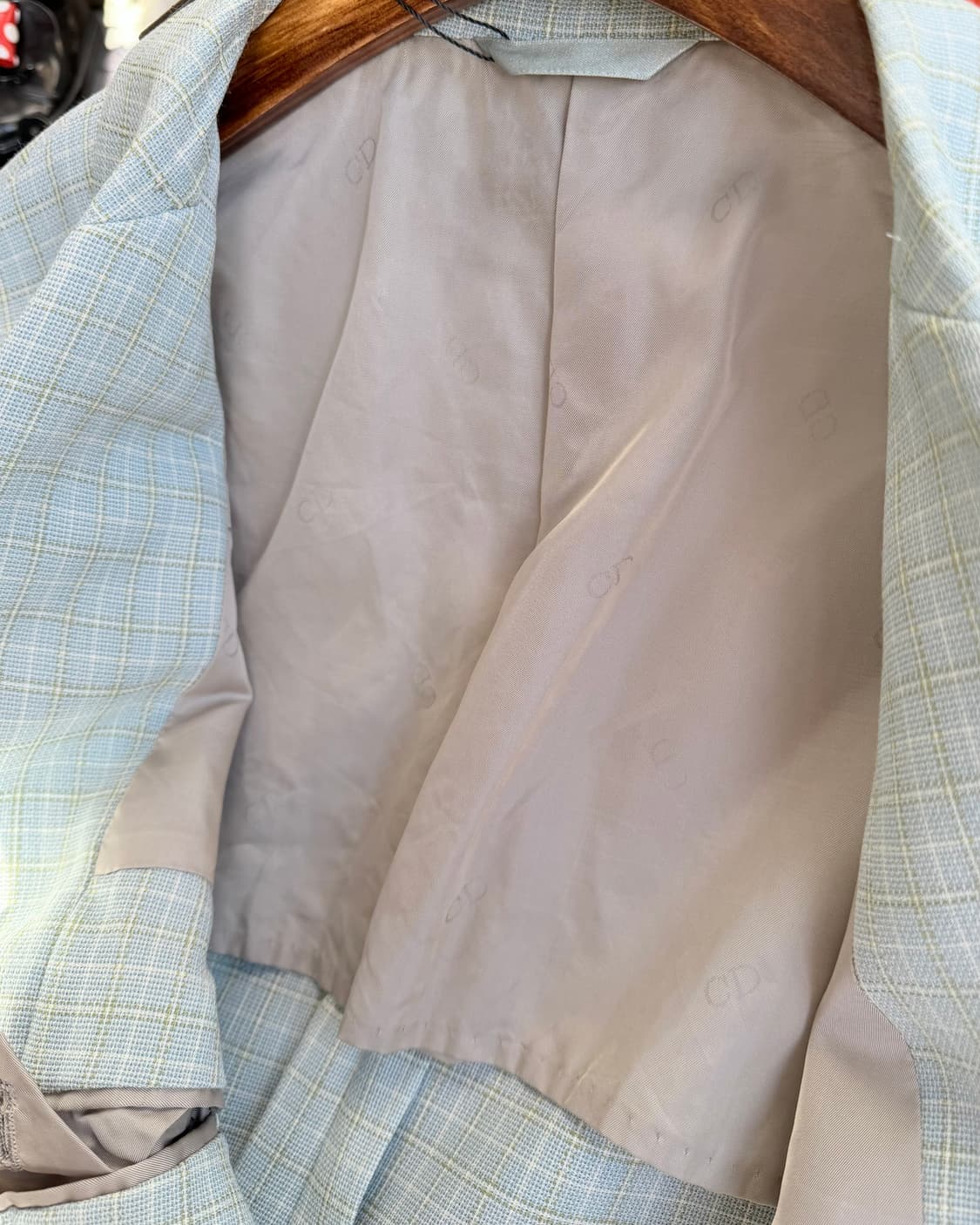 Christian Dior JPN check jacket 상품이미지4