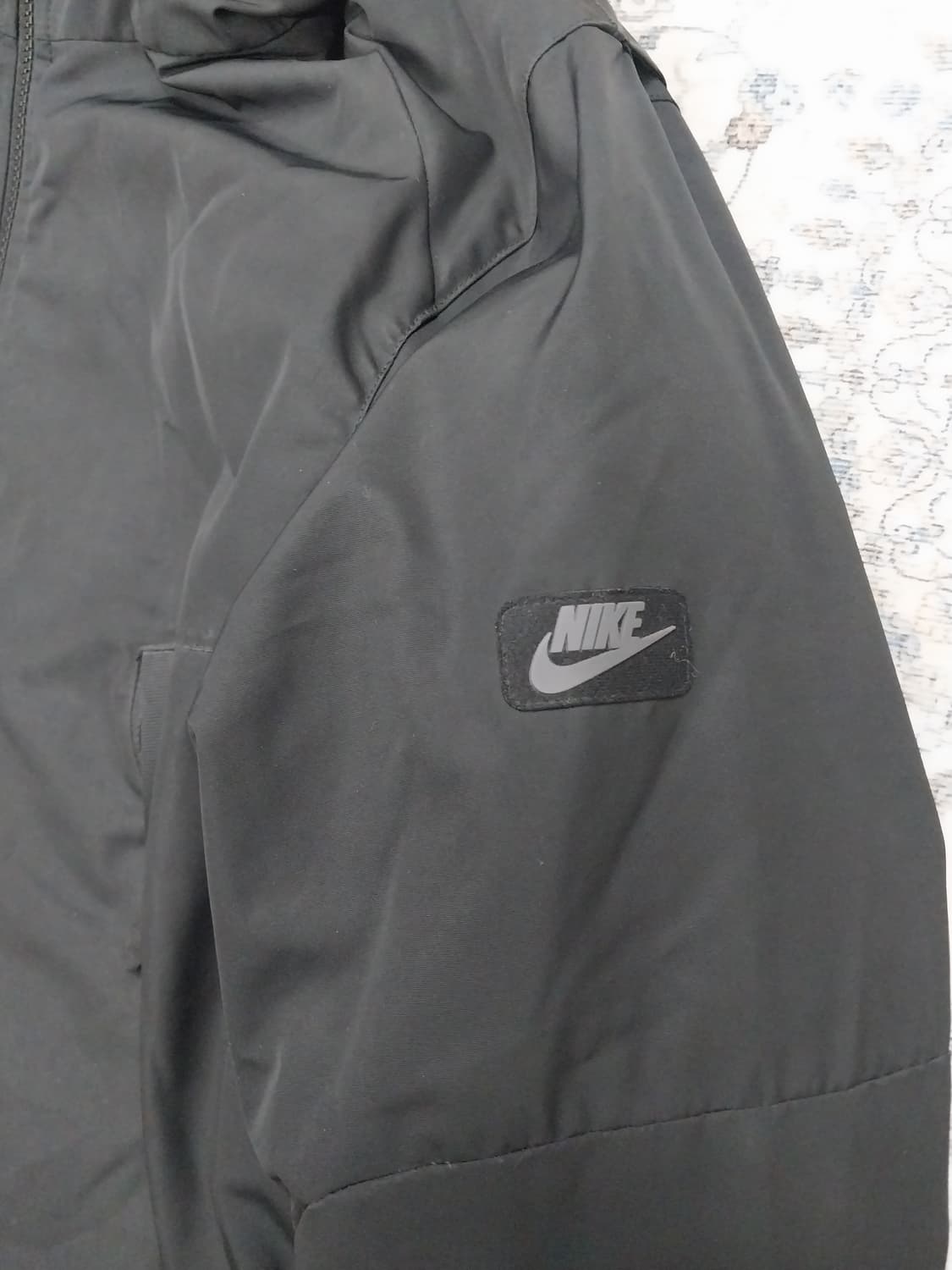 나이키 블랙 후드 롱패딩 95 상품이미지3