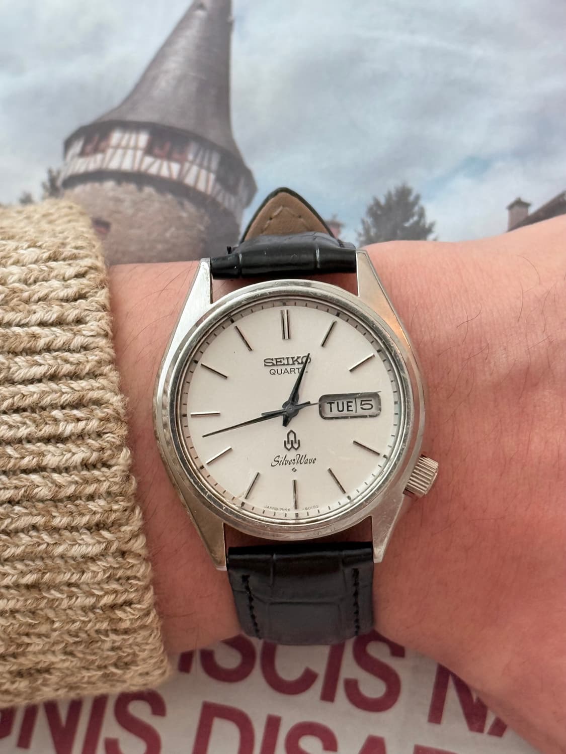 Seiko 세이코 SilverWave Quartz Day-Date 상품이미지6