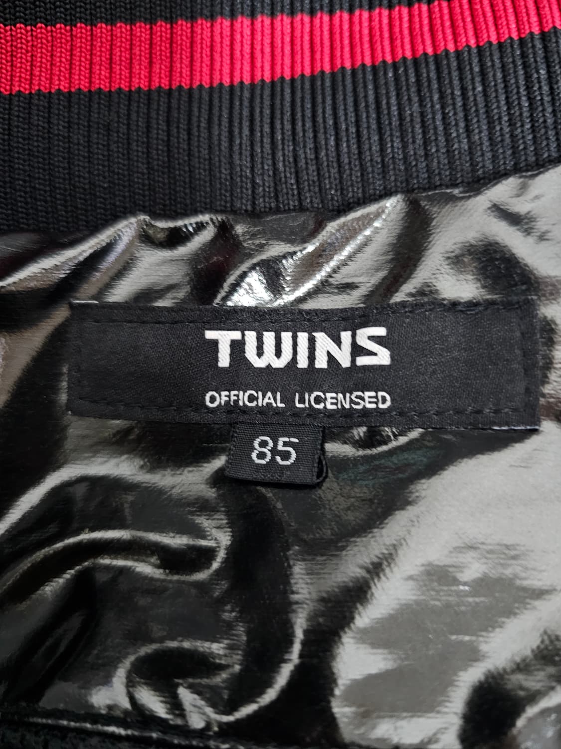 LG트윈스 여성 유광점퍼 85 상품이미지3