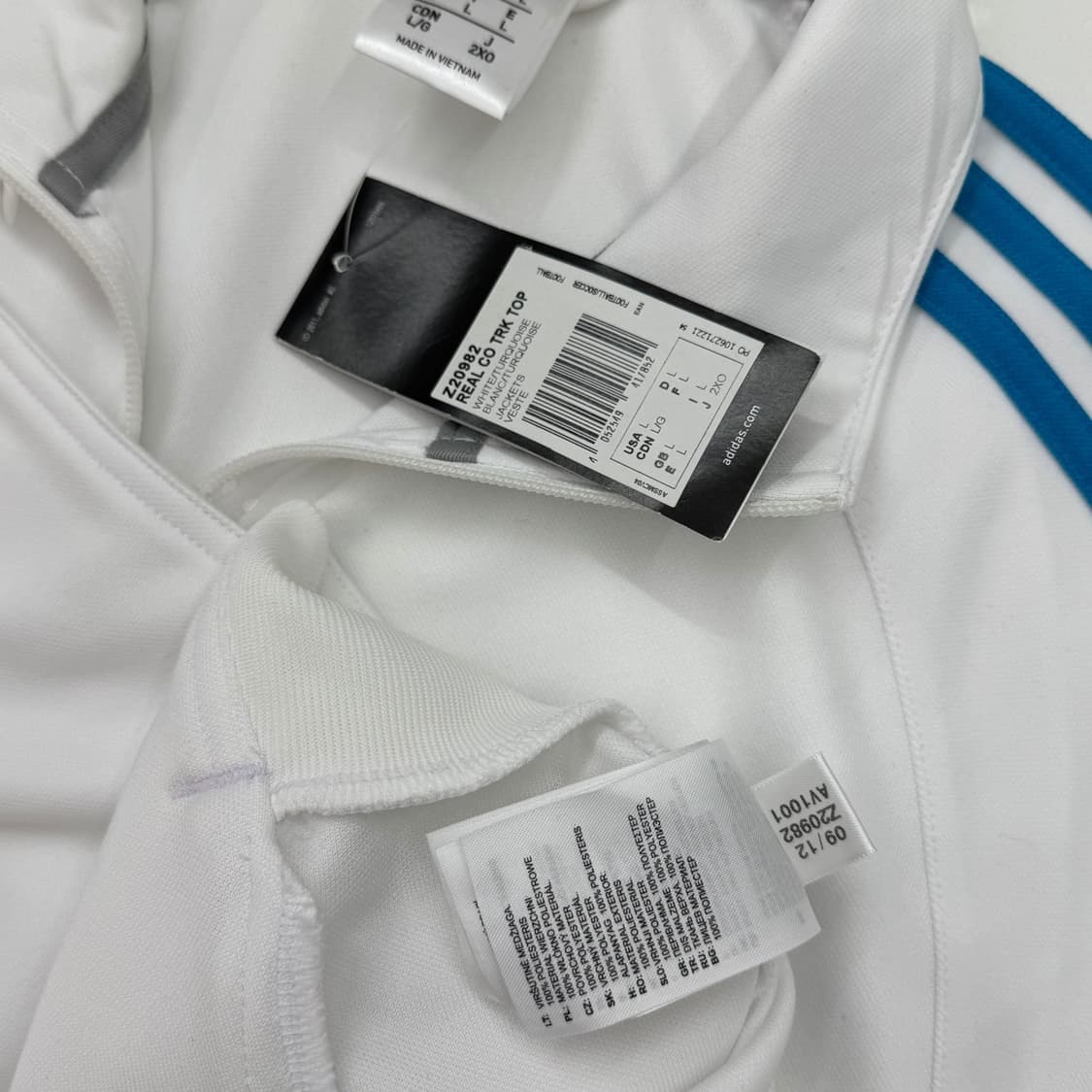 12-13 아디다스 레알 마드리드 코어 트랙탑 상품이미지7