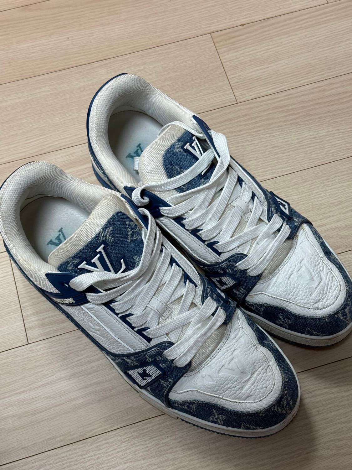 [9] 루이비통 LV 트레이너 데님 블루 스니커즈 280 상품이미지2