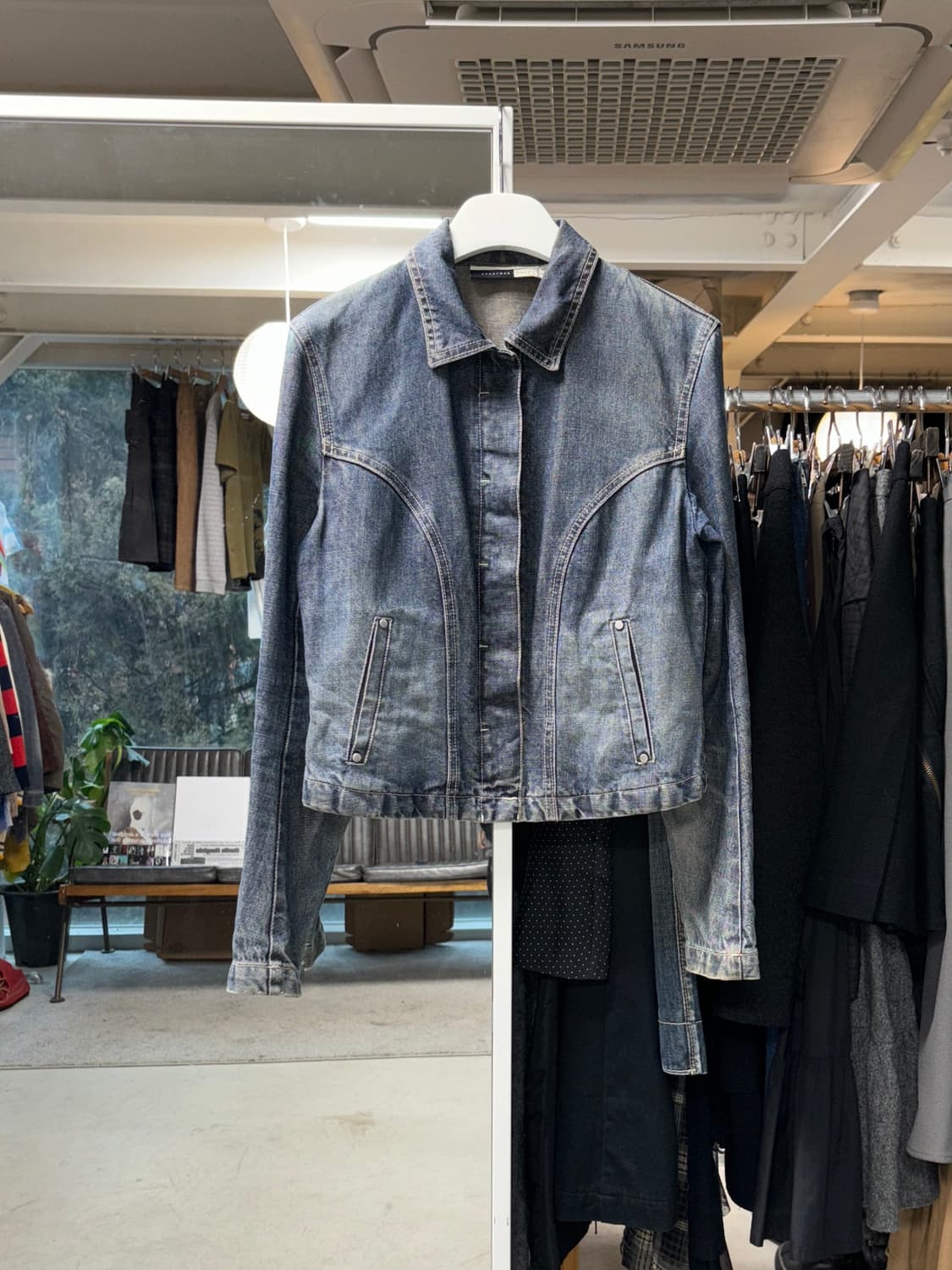 스포츠막스 데님자켓 상품이미지1