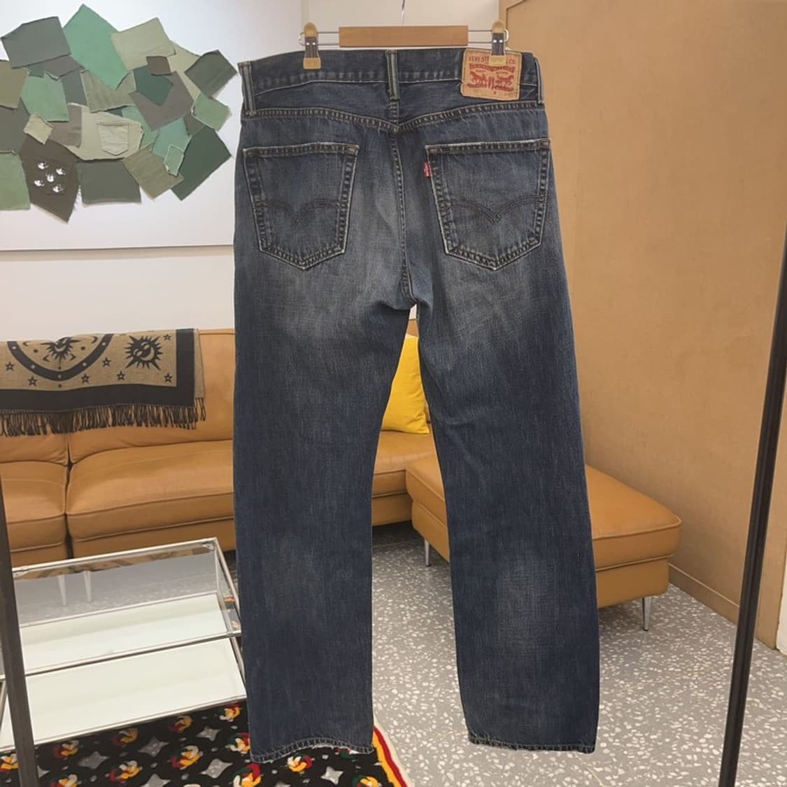 리바이스 505 빈티지 데님 청바지 33인치 C06402 상품이미지4