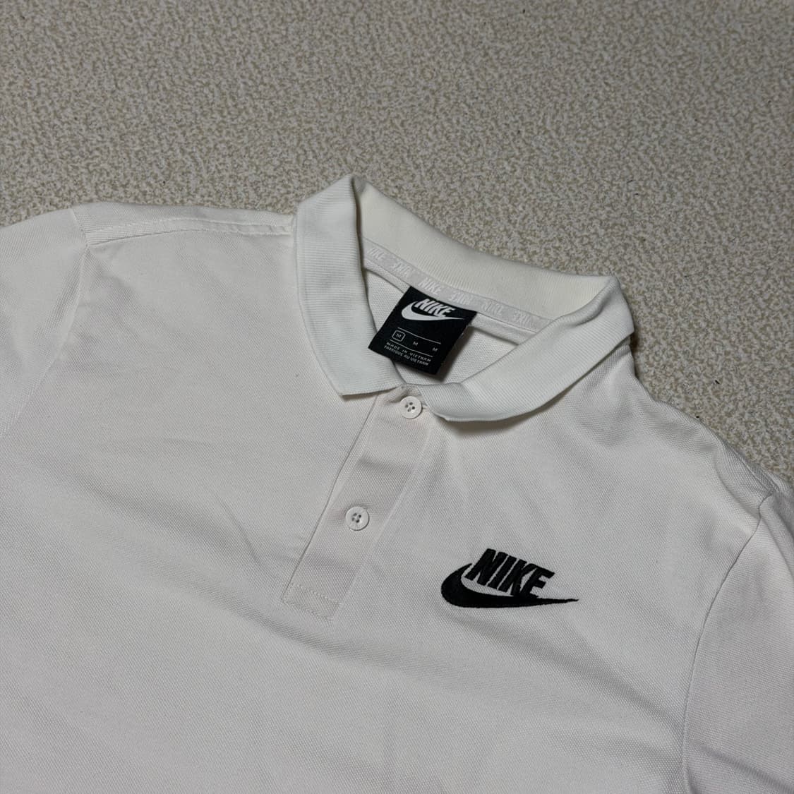 나이키 M 피케 반팔티 화이트 상품이미지2